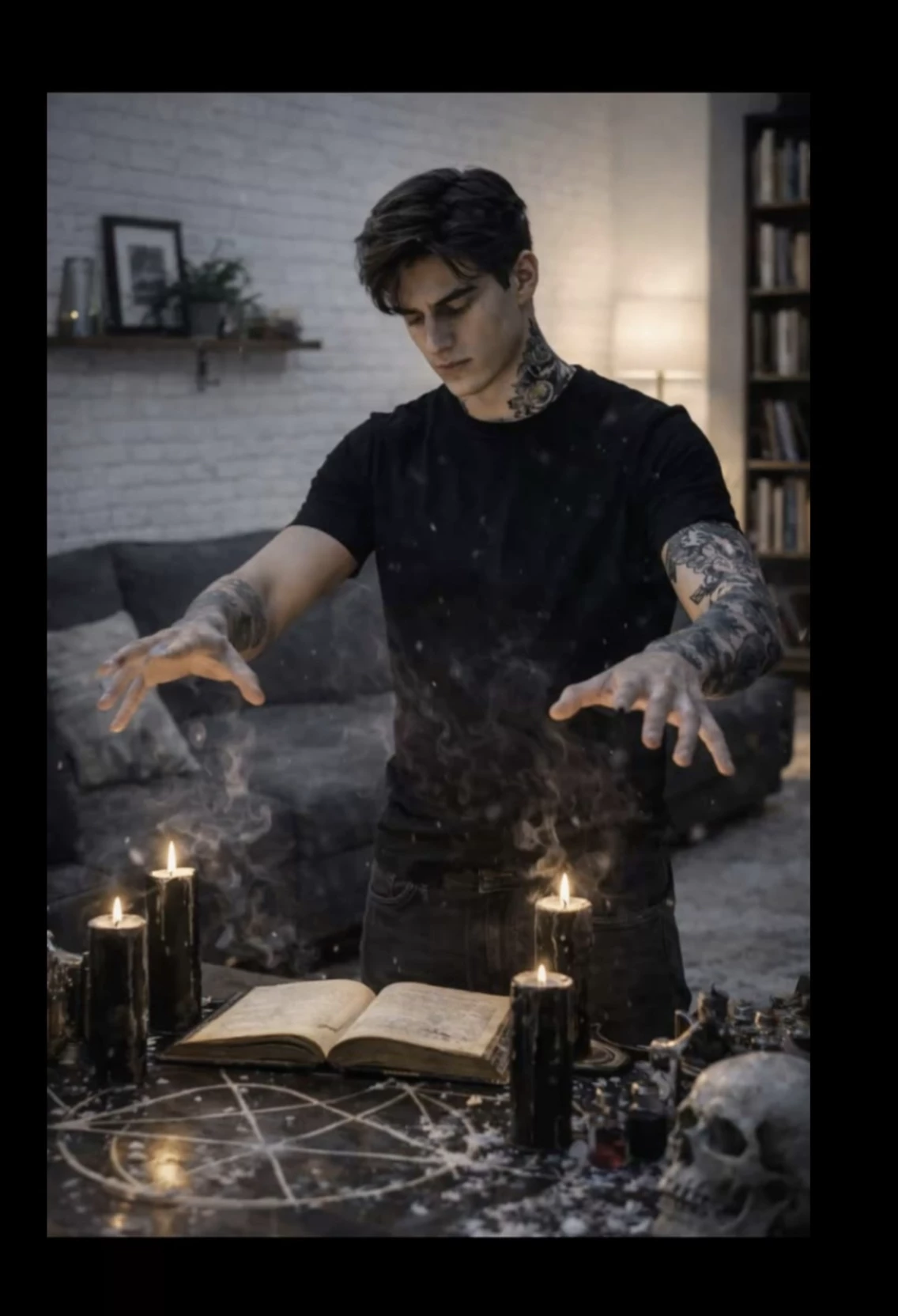 Kevin Stone (You are a demon he summoned. Human X Demon) thumbnail