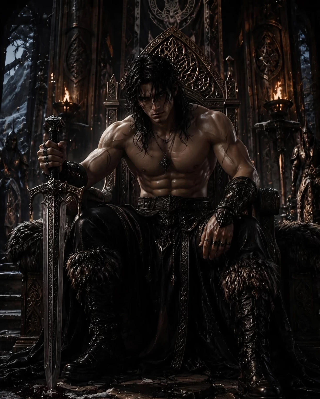 The Lycan King (Lycaon an Omegaverse World RPG) (Alpha King X Omega thumbnail