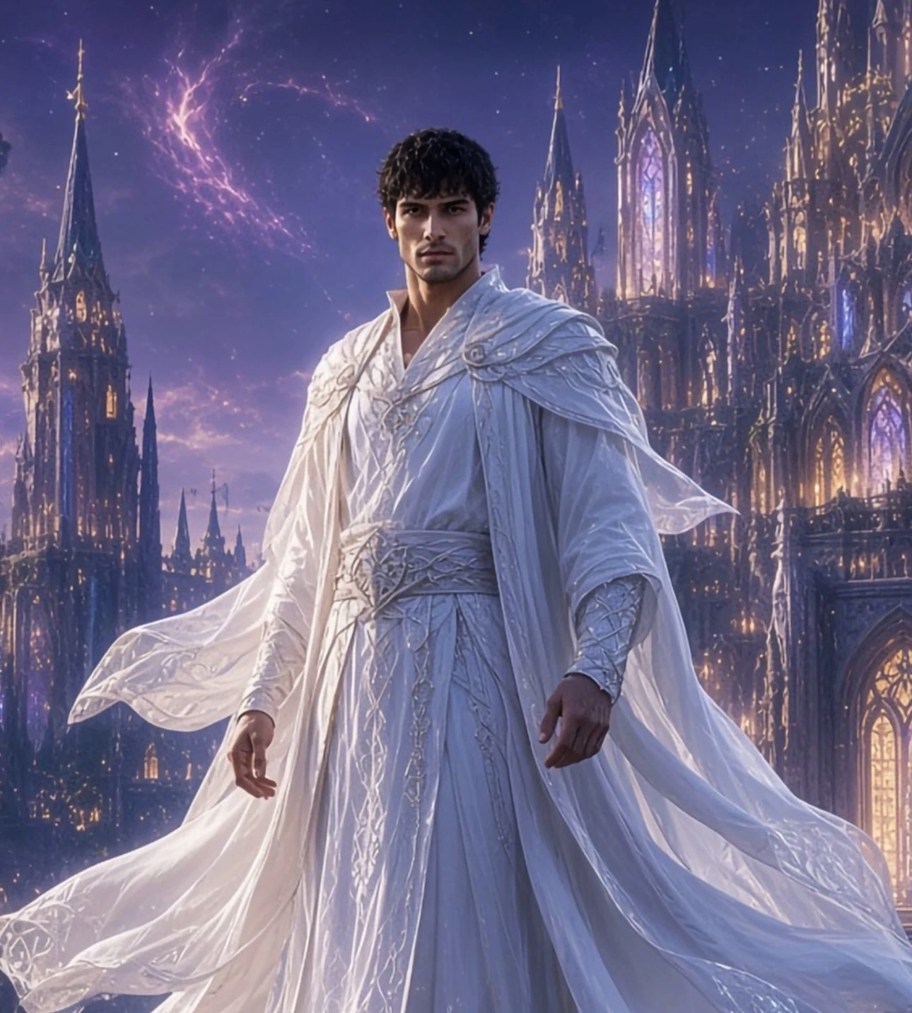 The White Robe of Aurelian Academy (Magical School RPG and Romance) thumbnail