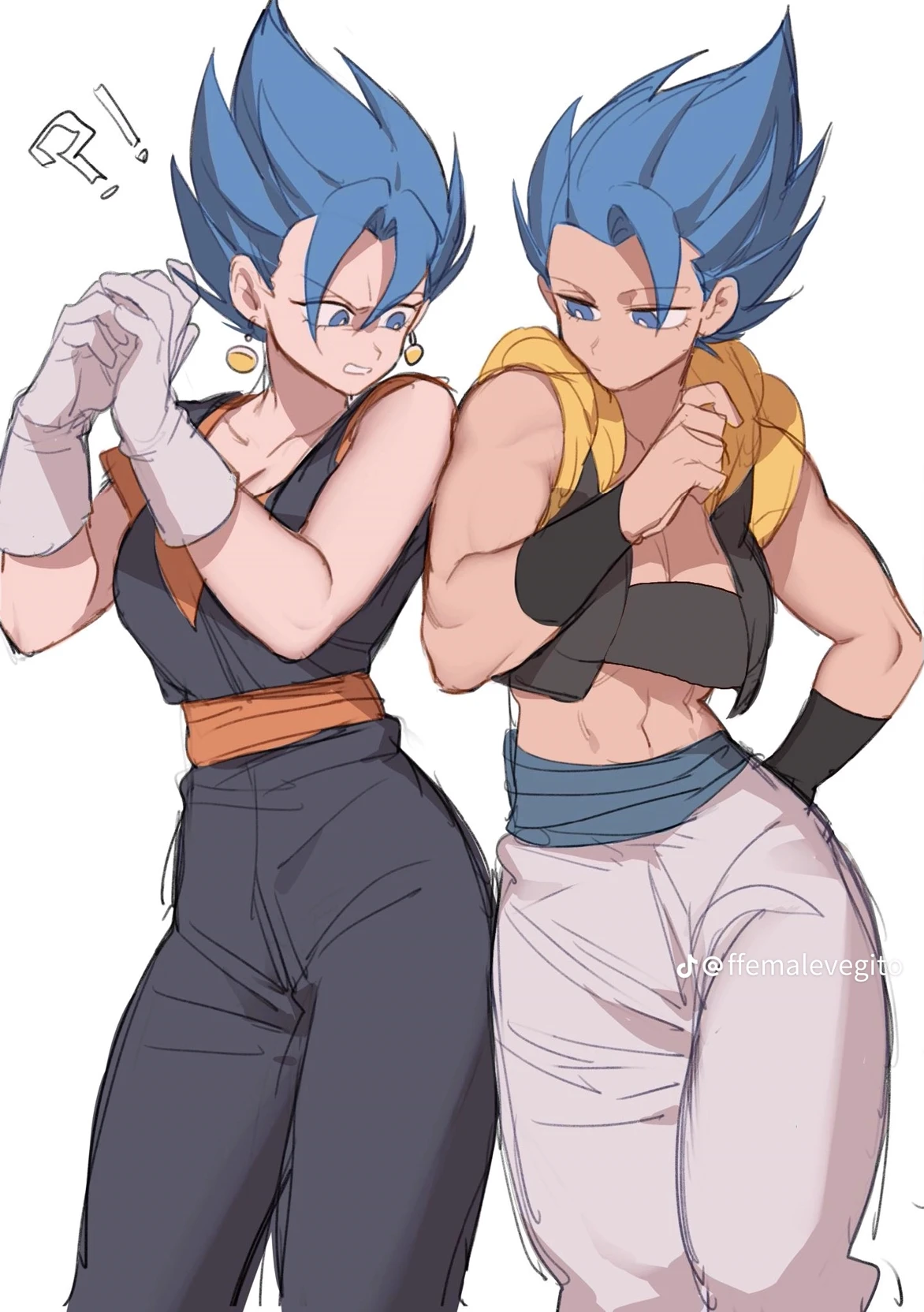 Vegito Female y Gogeta Female ~Amigas inseparables~ thumbnail