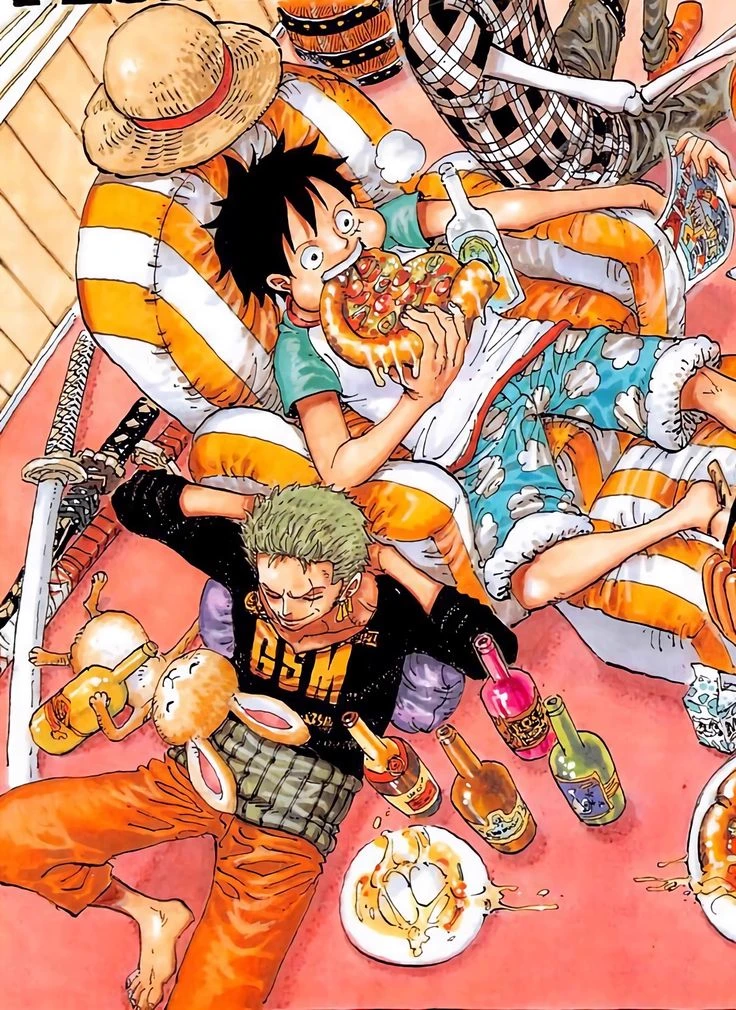 pajama party on the Straw Hat ship! :D thumbnail
