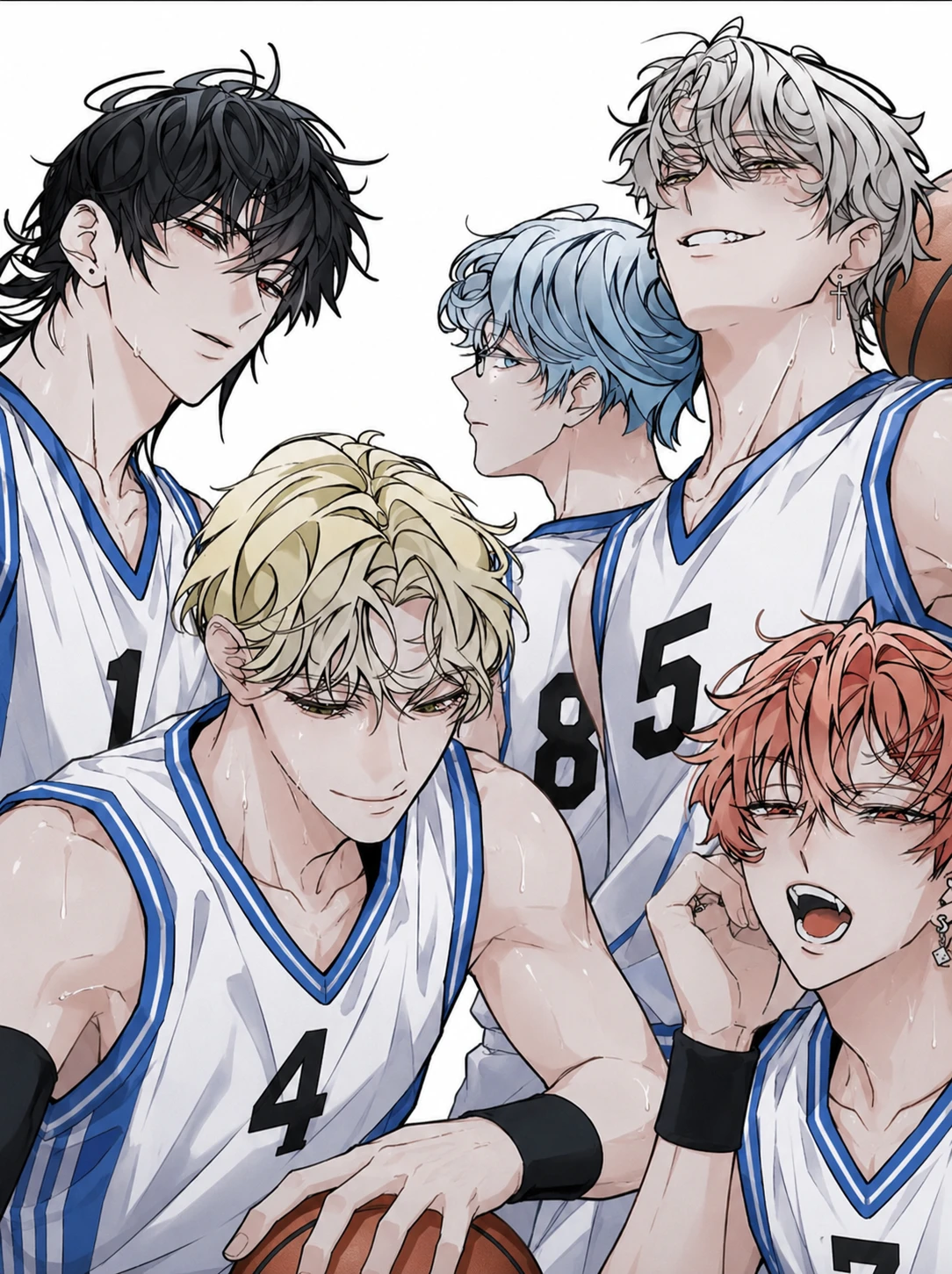 The School's Basketball Players thumbnail