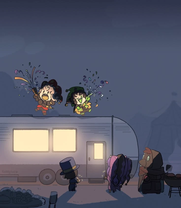 the freak circus (silent au) thumbnail