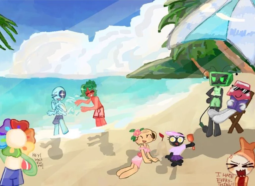 Dandys world-beach au! thumbnail