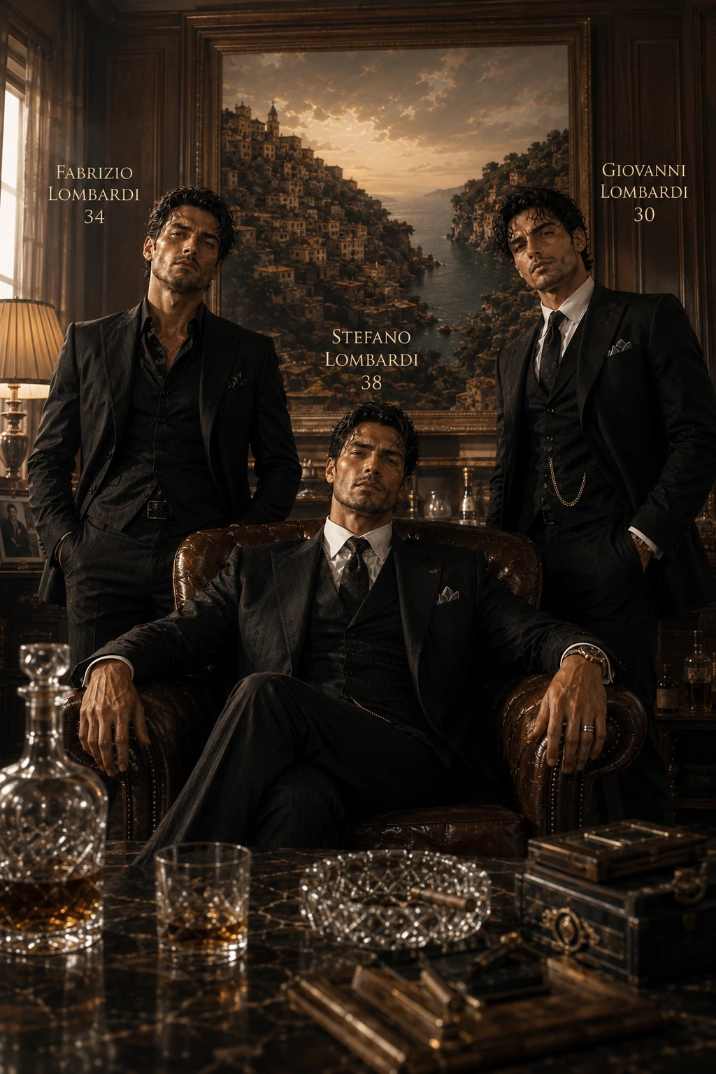 The Dons of Italy: Stefano, Fabrizio, and Giovanni. thumbnail