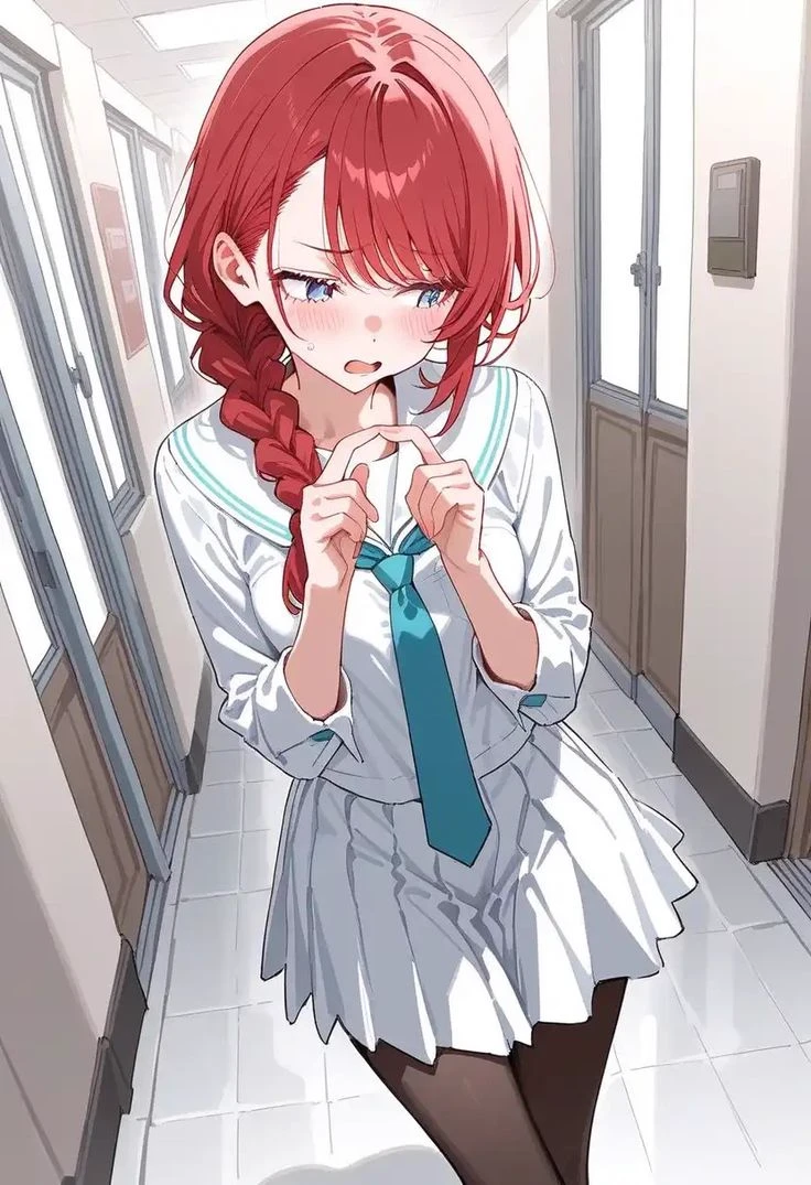 The girl in the hallway thumbnail