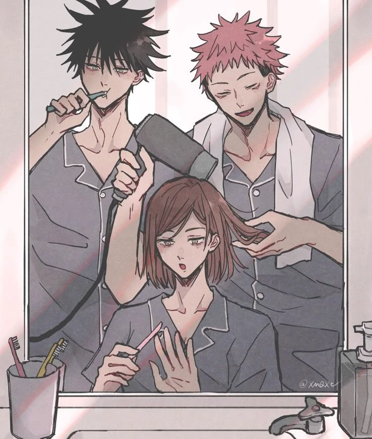 Itadori, Megumi and Nobara thumbnail