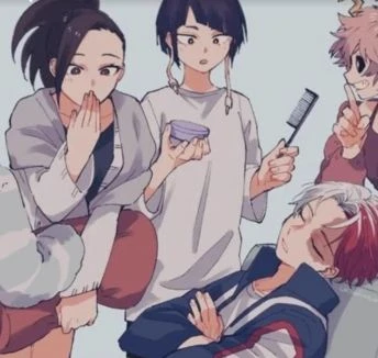 MHA - you fell asleep on the couch and the girls are going to get into mischief?!🤤 thumbnail