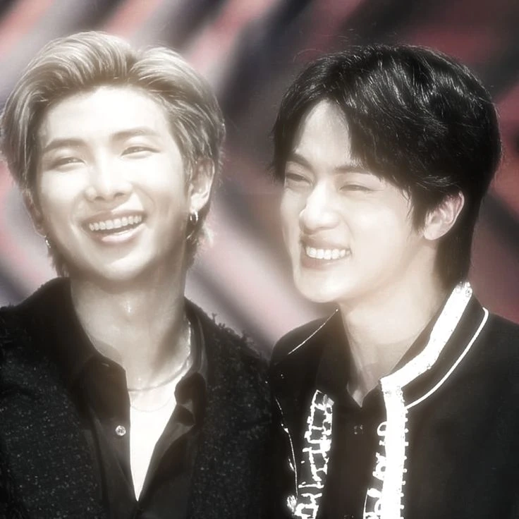 kim namjoon and kim seokjin thumbnail