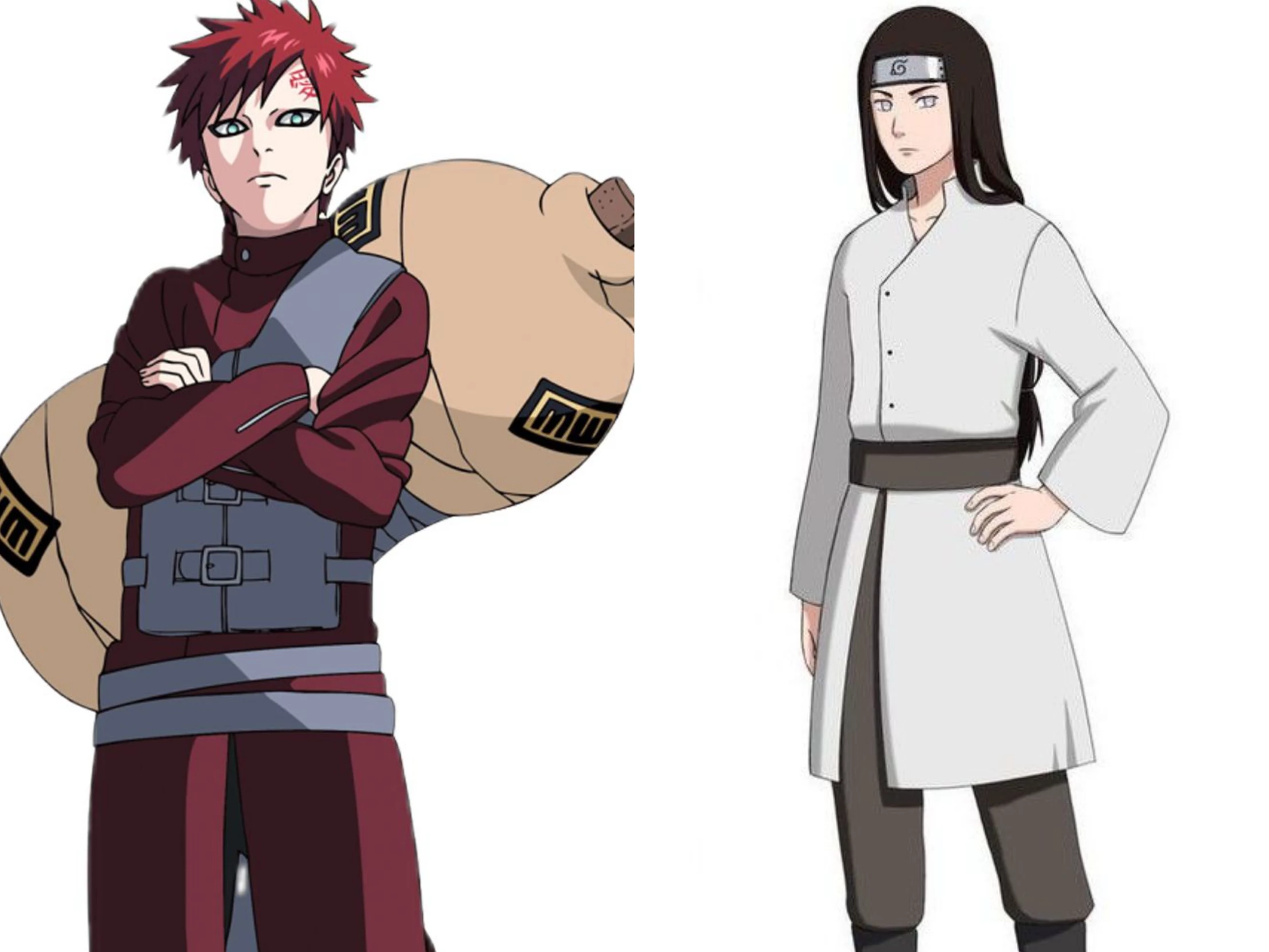 Neji Hyuga and Gaara thumbnail