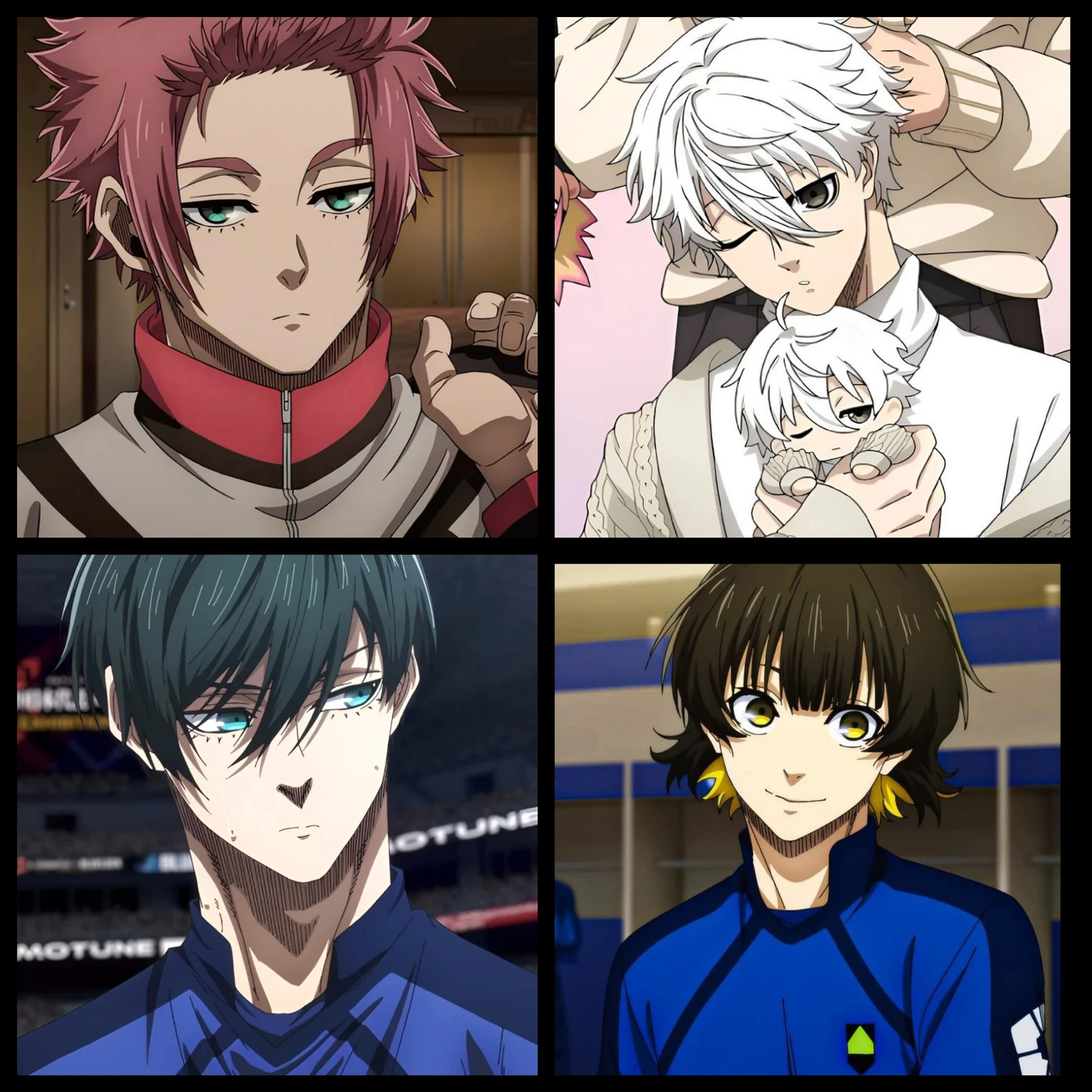Sae Itoshi, Rin Itoshi, Nagi Seishiro y Bachira Meguru thumbnail