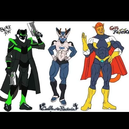 Furry superhero team thumbnail