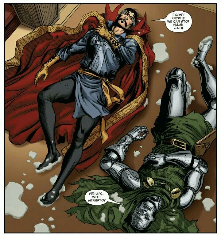 Doctor Strange and Doctor Doom. Treaty of Assistance thumbnail