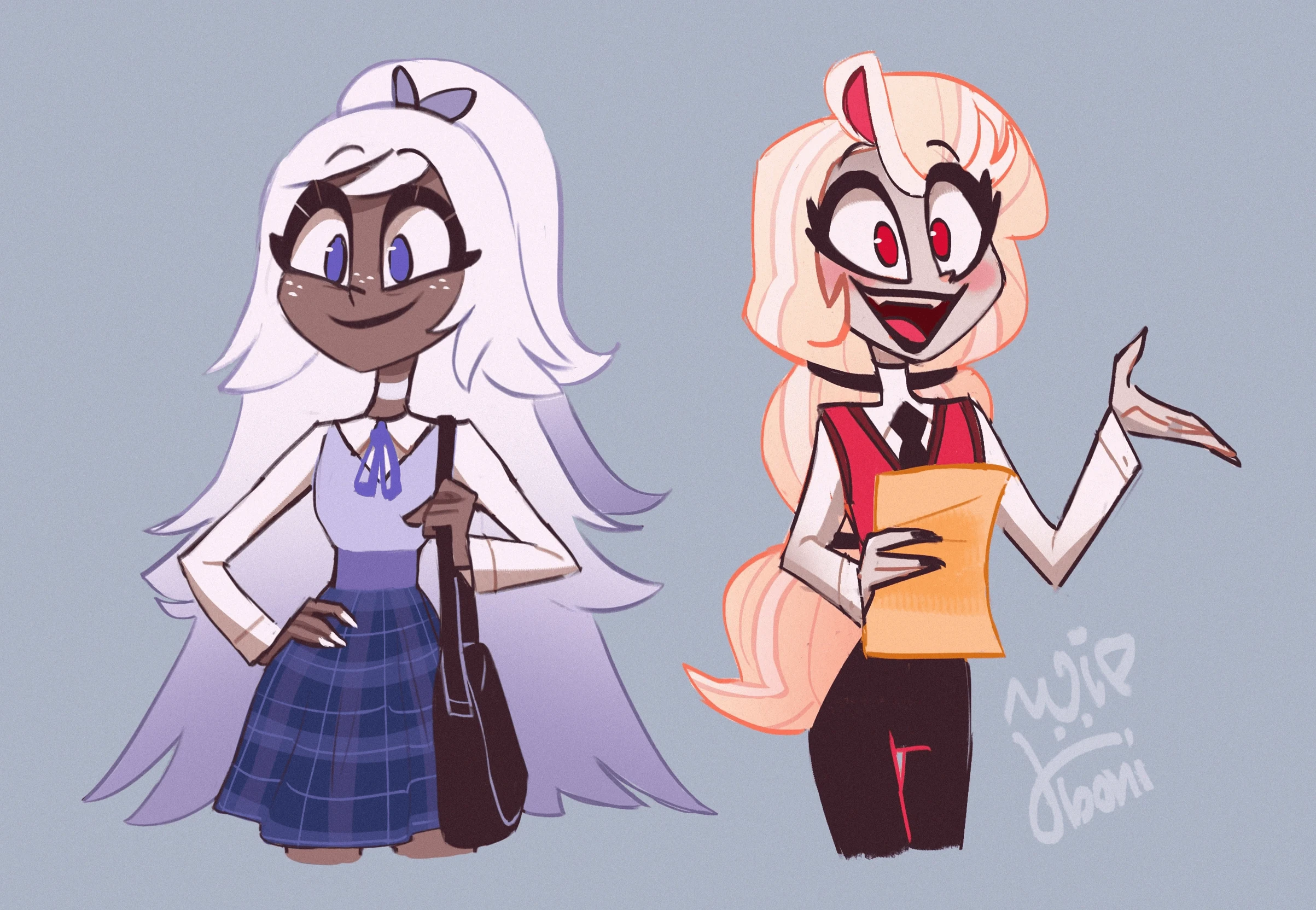 Hazbin Hotel school version ✨📌 thumbnail