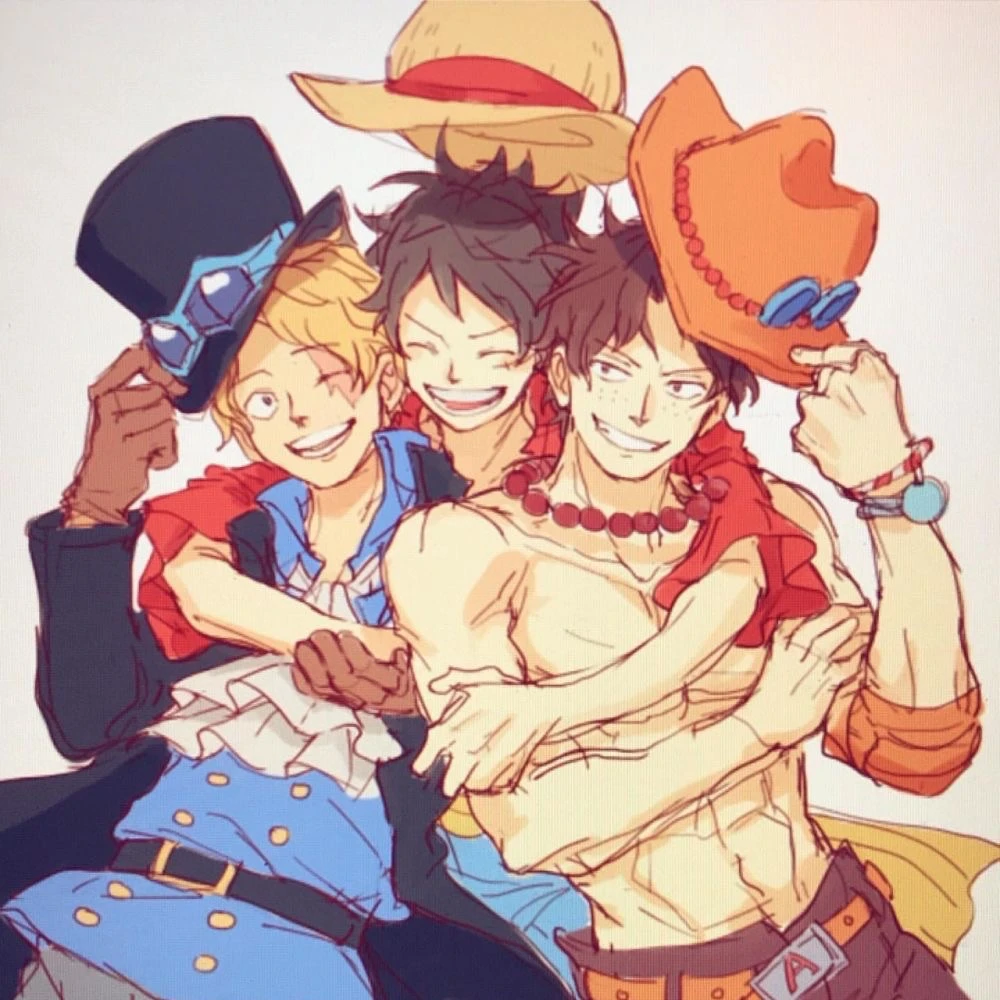 Luffy,ace,sabo thumbnail