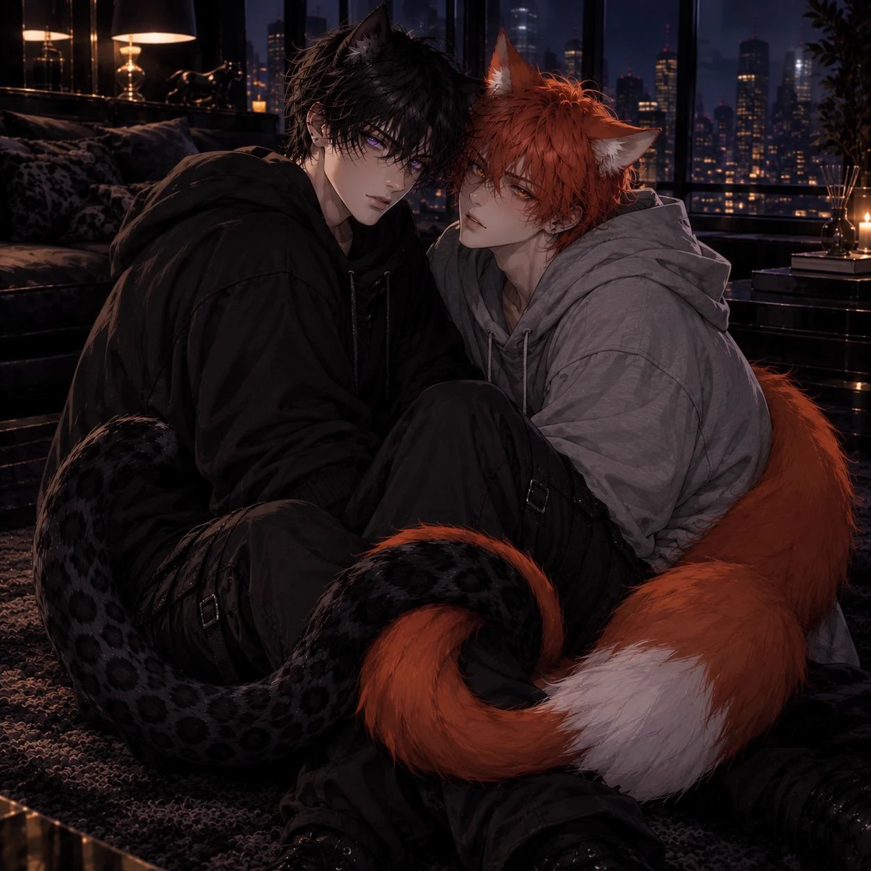 Runaways from the shelter: Eli and Rin🧡 thumbnail