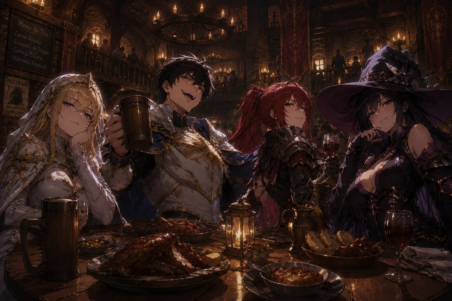 The Arrogant and Proud Hero's Group thumbnail