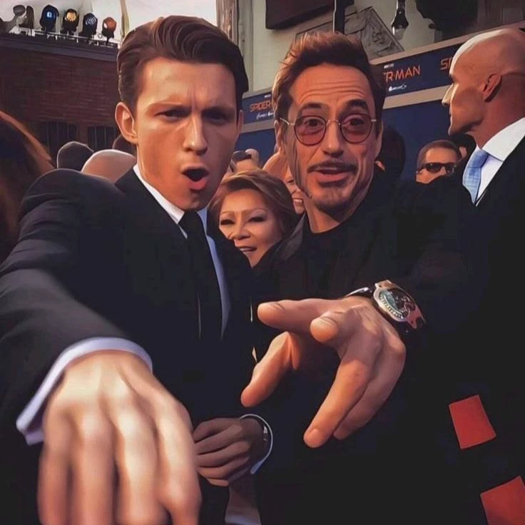 Tony Stark and Peter Parker thumbnail