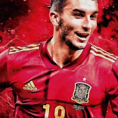 Ferran torres and the Spanish team thumbnail