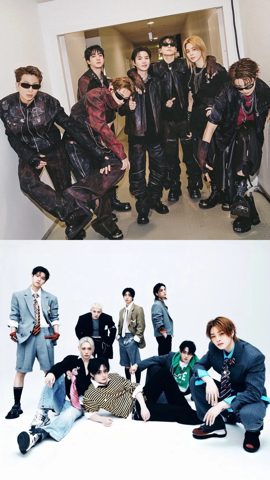 BTS e Stray kids thumbnail