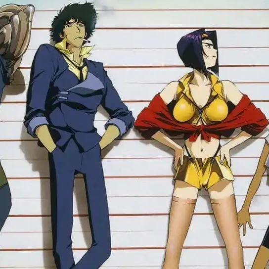 The Bebop Crew (Spike, Jet, Faye, Edward, Ein) thumbnail