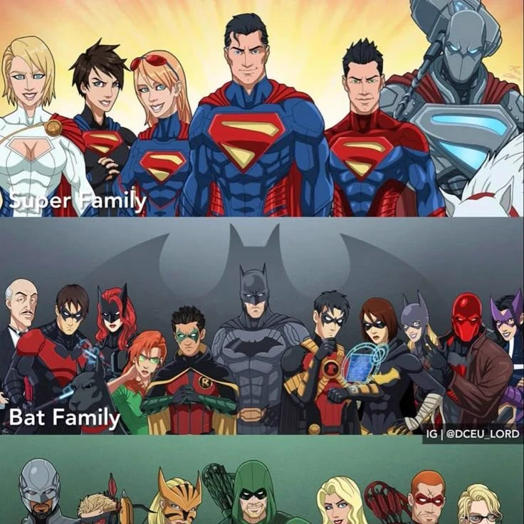 Batfamily x Superfamily x Teen Titans thumbnail