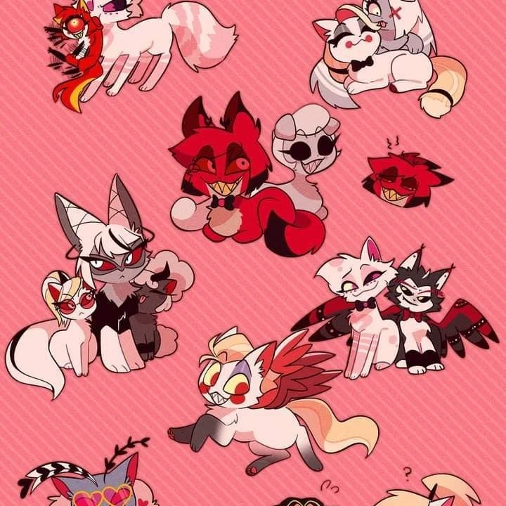 hazbin hotel kittens thumbnail
