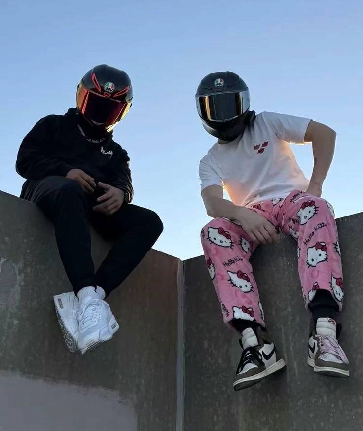 Miguel and Lucas (her biker boyfriends) thumbnail