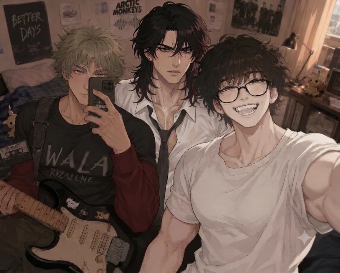 Your three alpha neighbors | Omegaverse thumbnail
