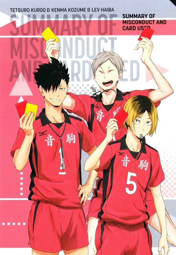 Kuroo, Kenma, and Lev thumbnail