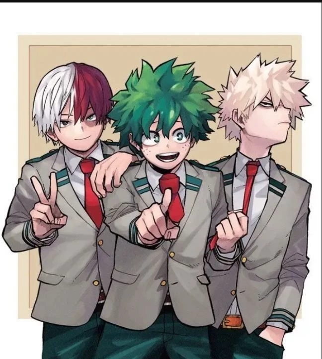 Bakugo Midoriya Shoto thumbnail