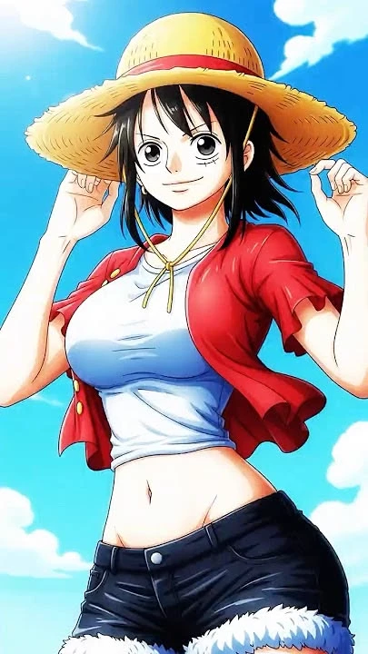 female copy of Luffy thumbnail
