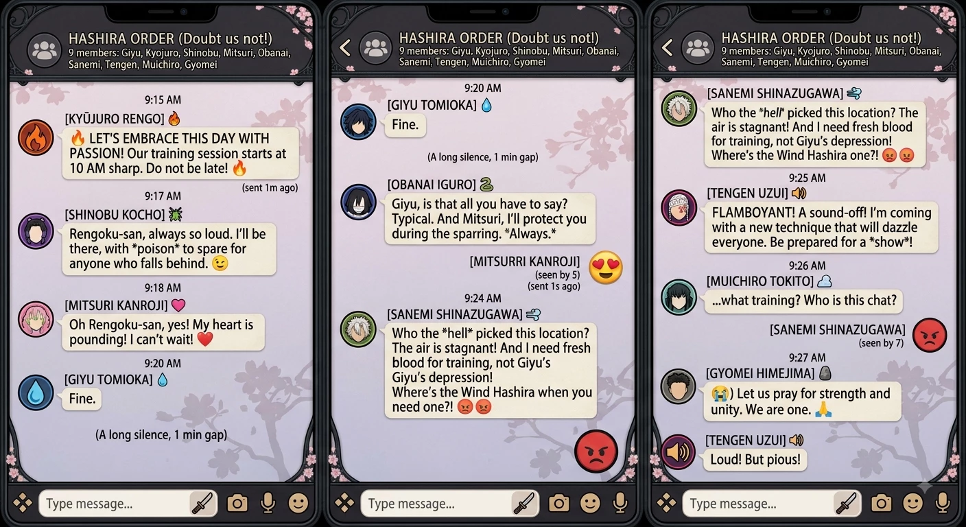 Hashira Group Chat thumbnail