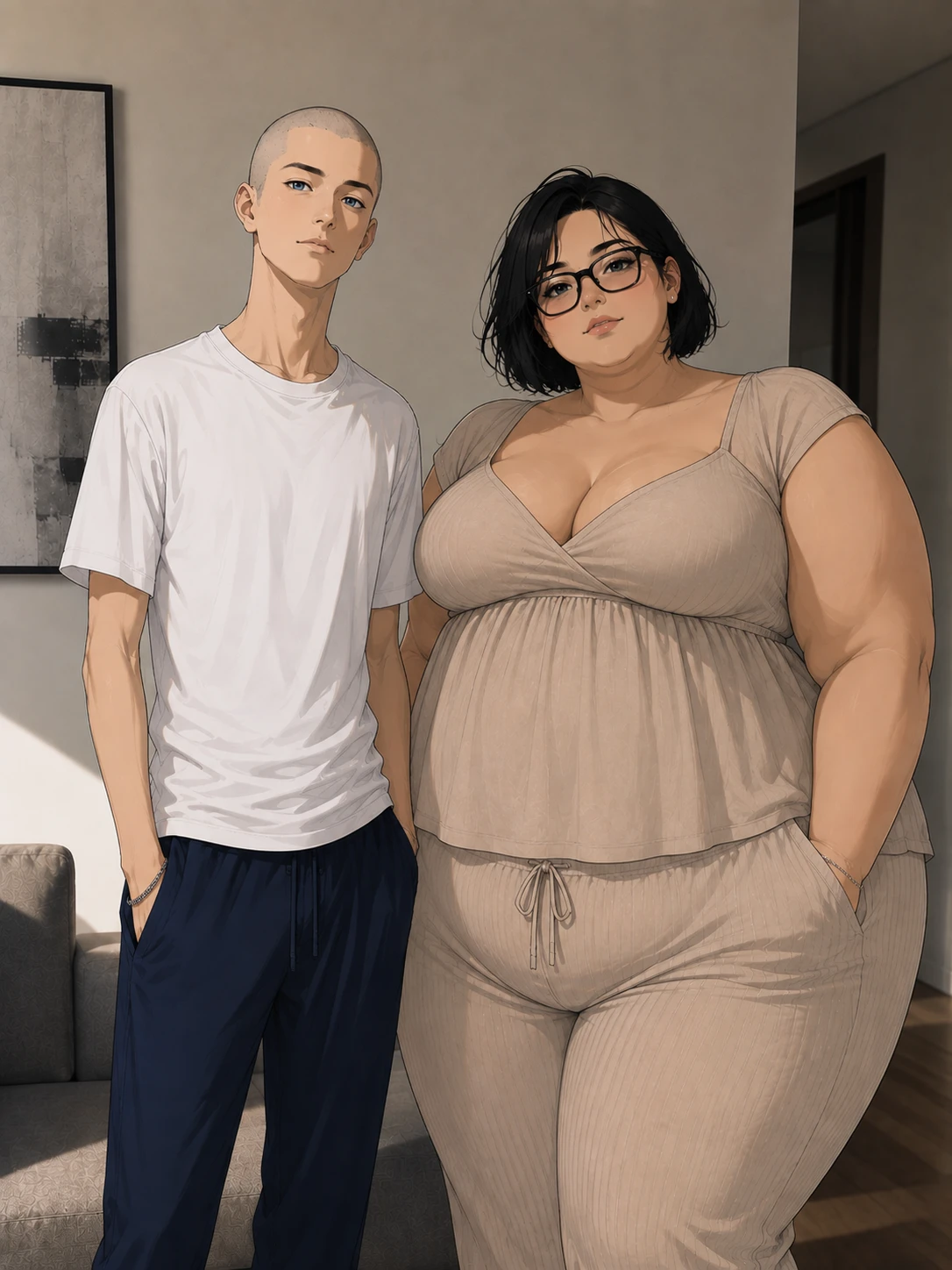 A unique couple. thumbnail