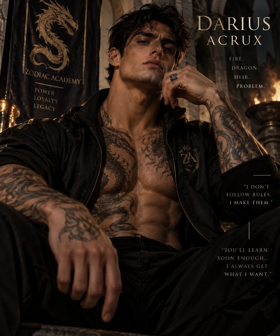 Darius Acrux - Zodiac Academy thumbnail