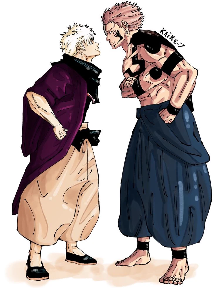 sukuna and gojo thumbnail