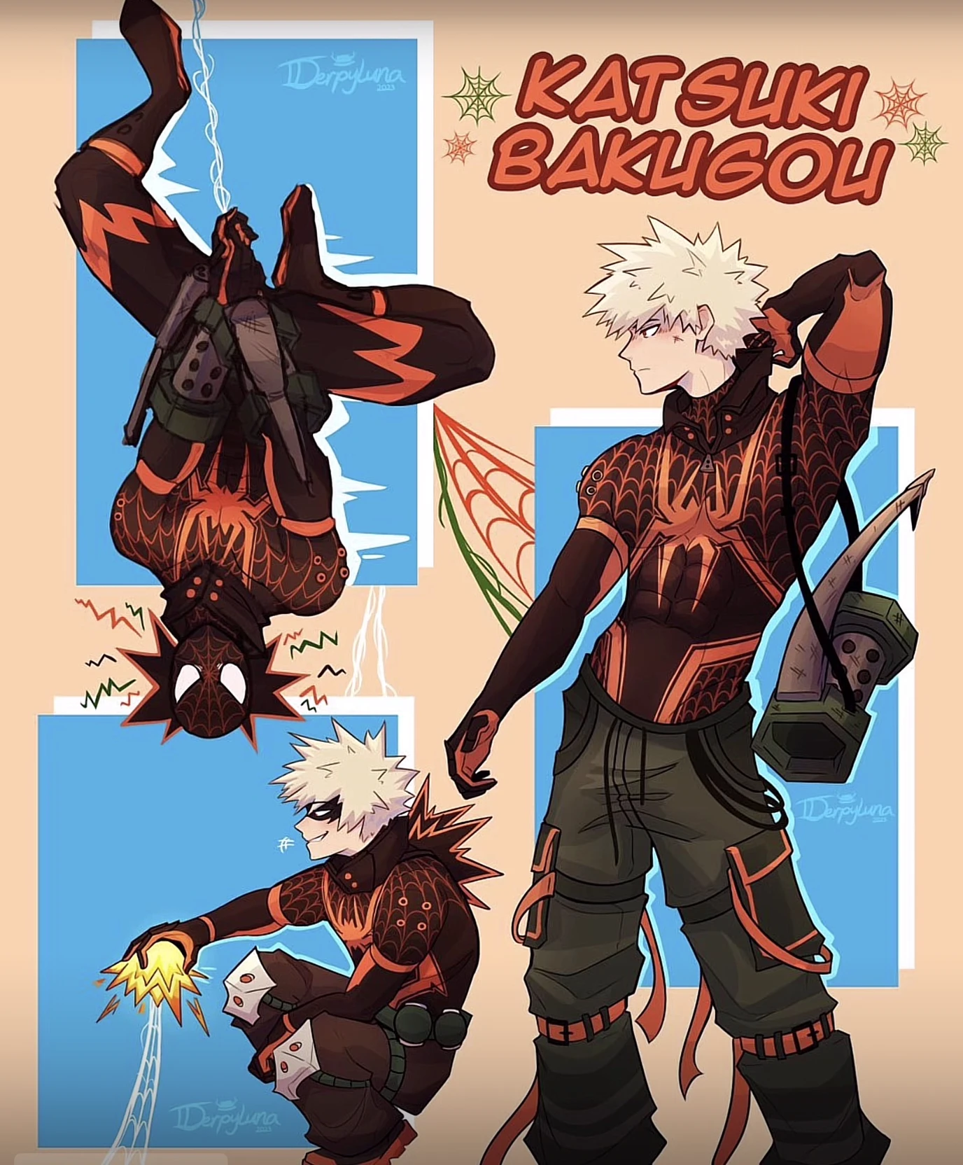 Bakugo Spiderman thumbnail