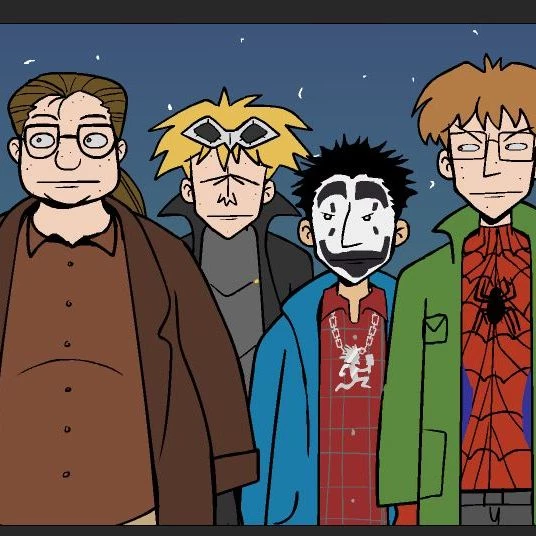 The Eltingville Club (Bill, Jerry, Pete and Lenny) thumbnail