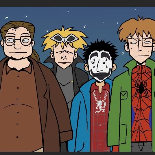 The Eltingville Club (Pete, Bill, Jerry, and Lenny) thumbnail