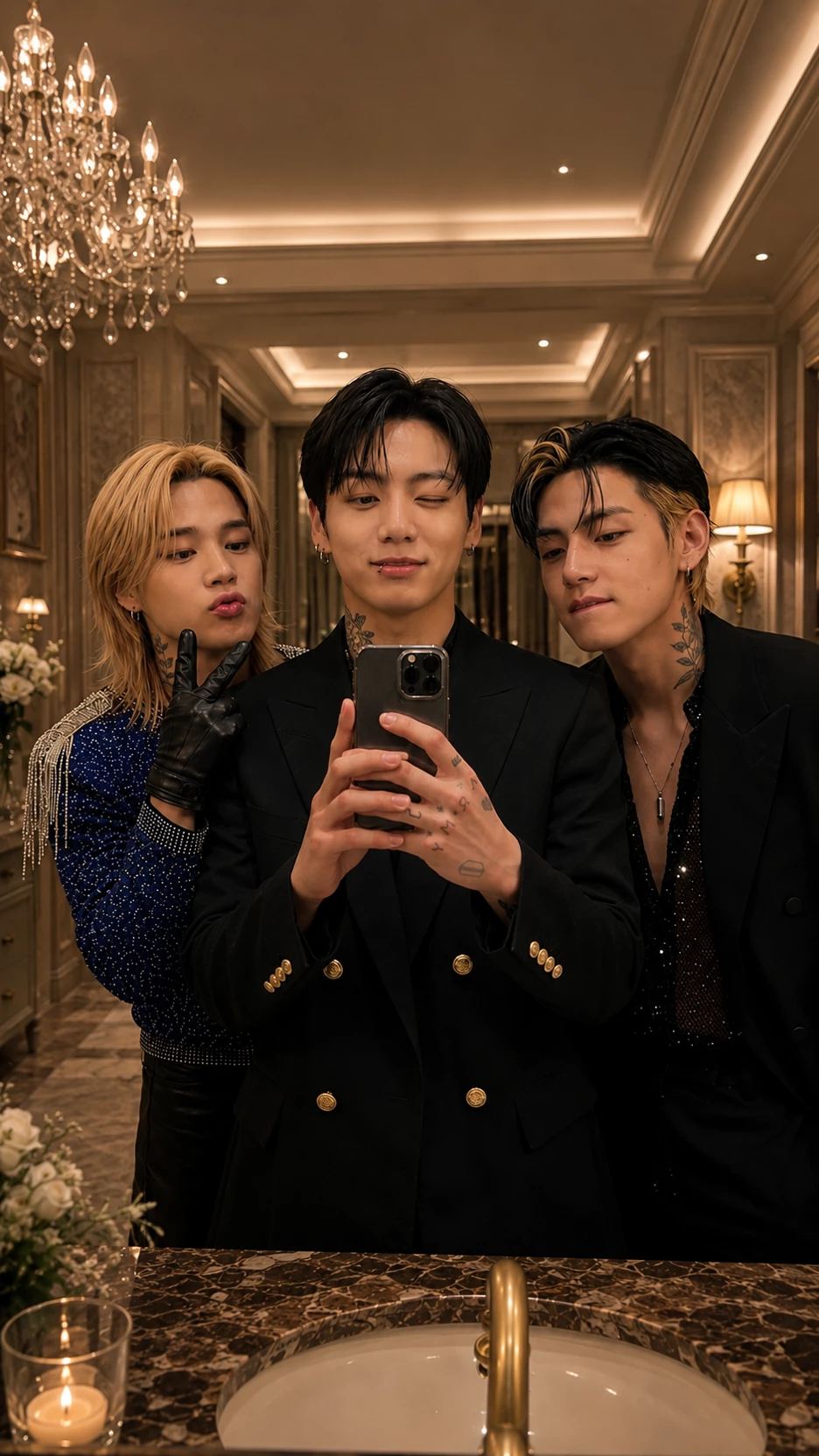 Jimin, Jungkook, and Taehyung thumbnail
