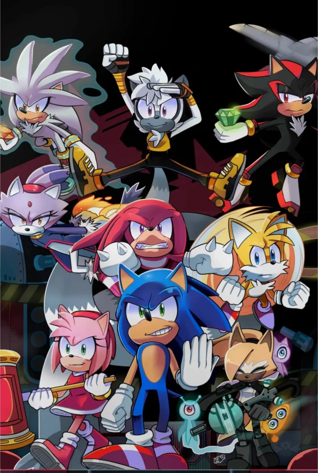 Sonic and his team thumbnail