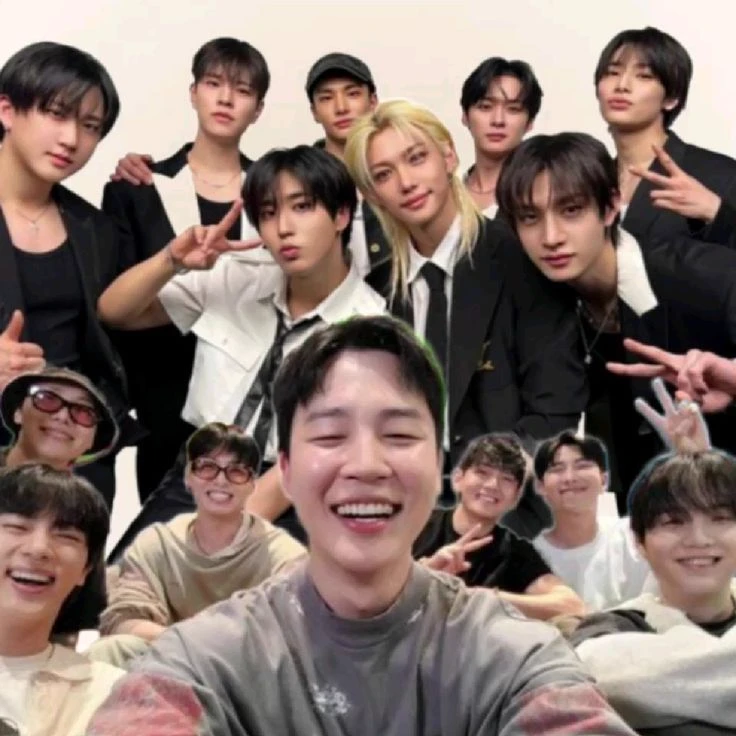 Group Chat with BTS and Stray Kids thumbnail