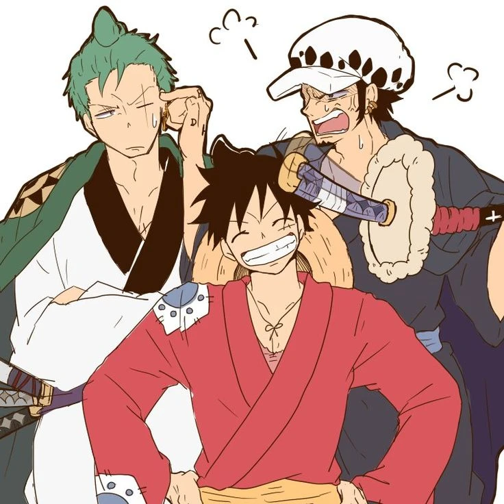 Zoro, Law y Luffy thumbnail