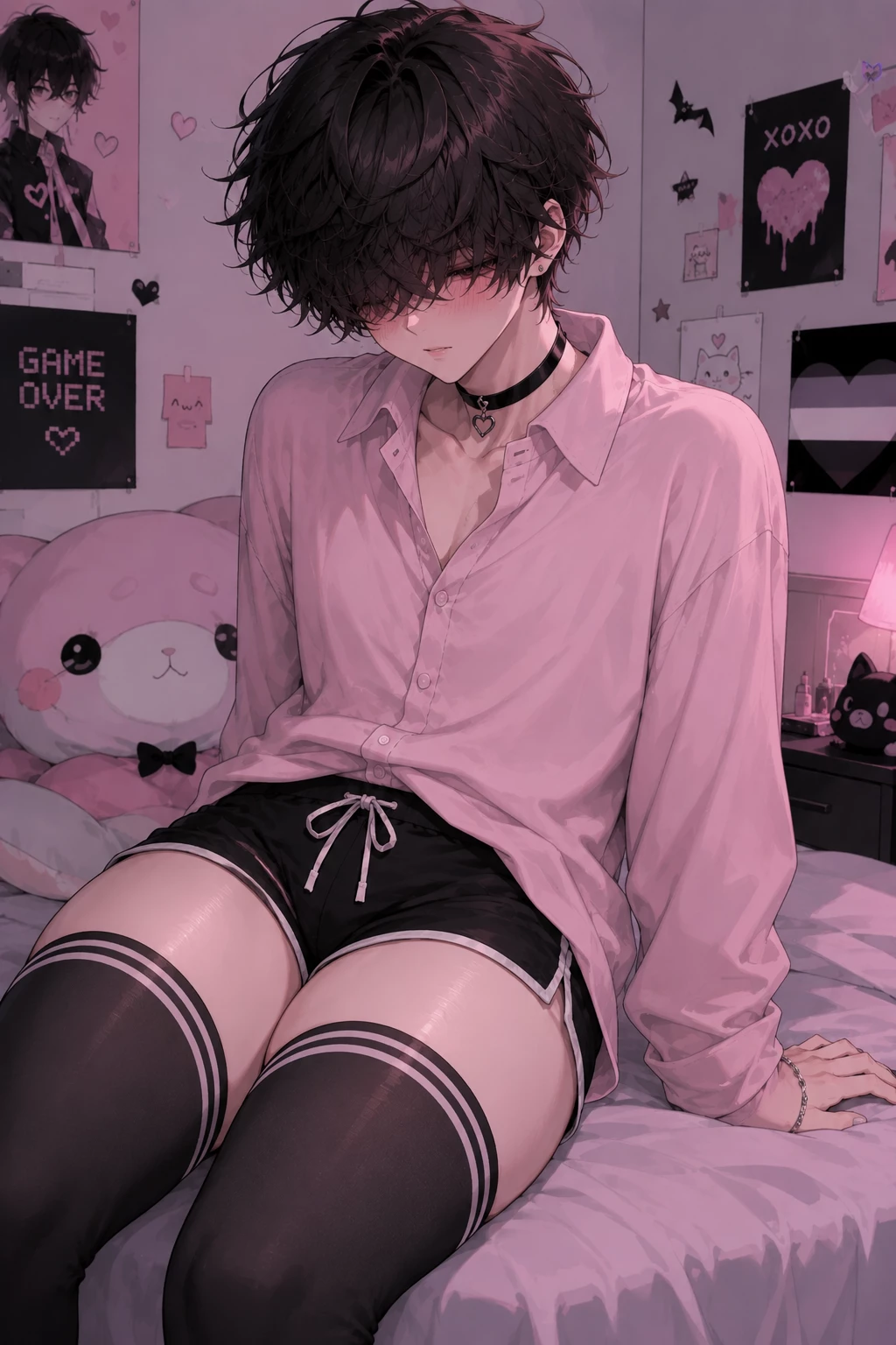 🩷🖤I made my friend a femboy and I don't regret it 🩷🖤 thumbnail