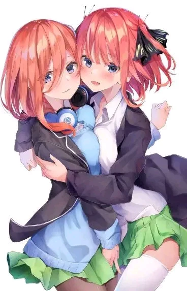 Nino Nakano and Miku Nakano 💜💙 thumbnail