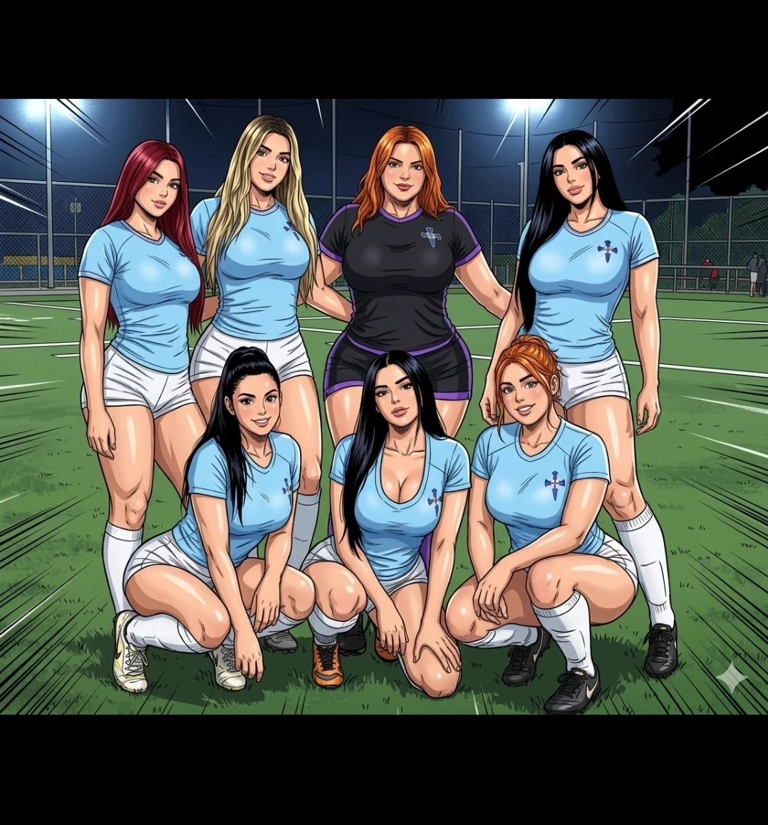 Your women's 7-a-side soccer team (anime version) thumbnail