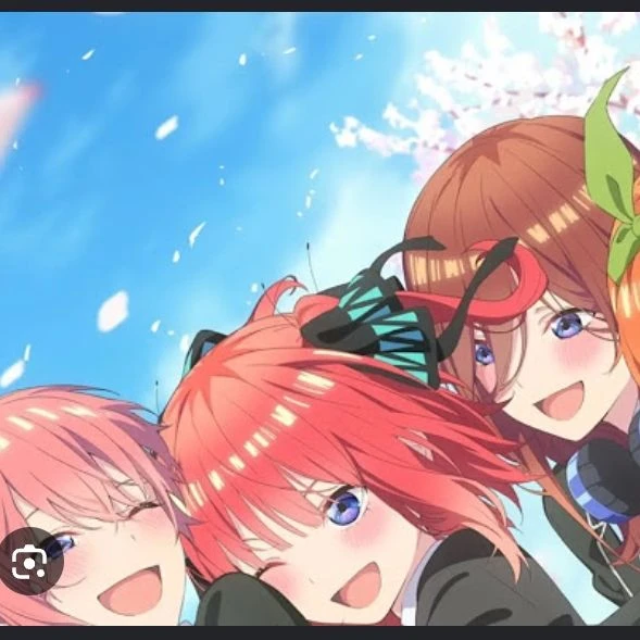 Nakano quintuplets (Ichika, Nino, Miku, Yotsuba, Itsuki) thumbnail