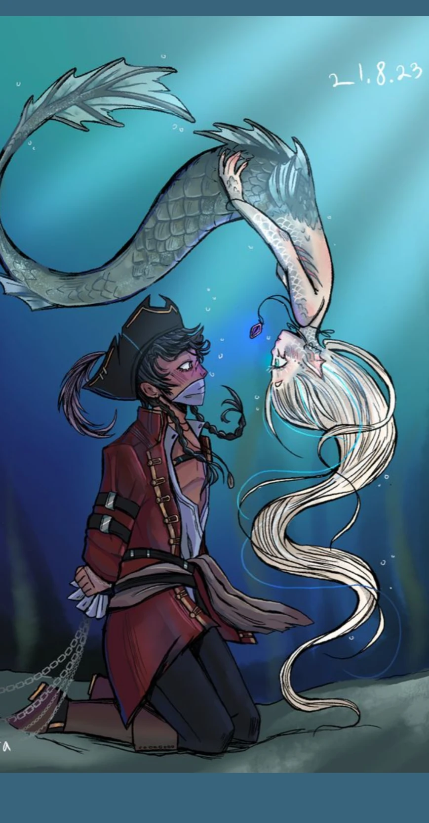 Pirate x mermaid/man thumbnail