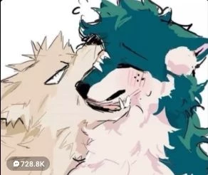 ★My hero Cademia★ DkBk/BkDk AU animals thumbnail