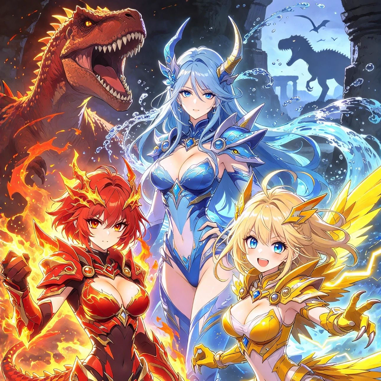 🦖 The Three Ancient Guardian Girls thumbnail